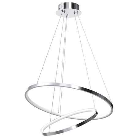Milagro Lampa wisząca HOOP CHROME 51W LED ML1550 CHROM