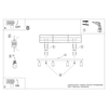 Sollux Lighting Plafon WINX 4L czarny/złoty SL.1387