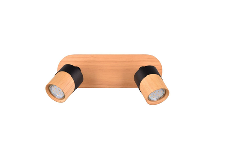 Kinkiet Trio 801100232 drewniany