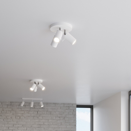 Sollux Lighting Plafon RING 3P biały SL.1015