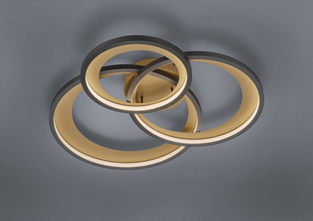 Lampa sufitowa Trio 673810332 czarny