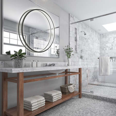 Light Prestige Lampa wisząca Mirror S czarna IP44 LED CCT LP-999/1P S BK CCT