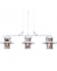 Lampa wisząca Lumina Deco LDP-11327-3-PR-WT Capri Trio