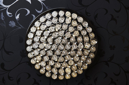 Plafon Azzardo AZ3083 Bolla 38 gold