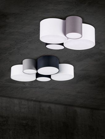 Lampa sufitowa Trio 693900417 szary