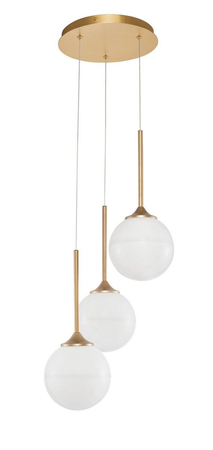 Lampa wisząca Luces Exclusivas PEREZ LE41747 złoty