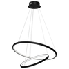 Milagro Lampa wisząca HOOP BLACK 51W LED ML1542 CZARNY