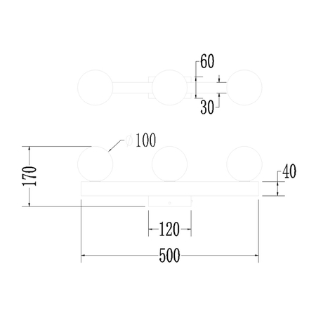Milagro Lampa Sufitowa Magnet 9W+3xG9 3000/4000K Czarny ML1140 CZARNY