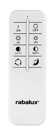 Lampa sufitowa Rabalux Stregobor 2937 popielaty