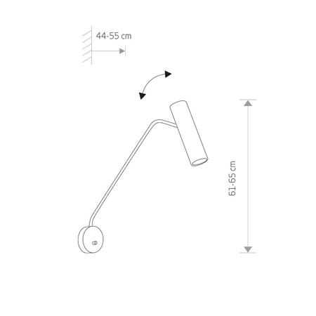 Kinkiet Nowodvorski 6501 EYE SUPER BLACK