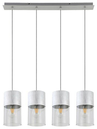 Lampa wisząca Rabalux Zelkova 3156 szczotkowane aluminium