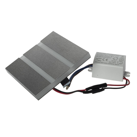 Eko-Light Oprawa schodowa VOX Barwa Neutralna 4000K EKS6165 BIAŁY / SREBRNY