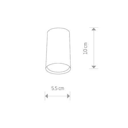 Lampa przysufitowa Nowodvorski 5255 EYE white S