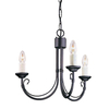 Żyrandol Elstead Lighting Chartwell czarny CH3-BLACK
