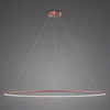 Lampa wisząca Ledowe Okręgi No.1 200cm 4k Różowe Złoto
