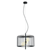 Lampa wisząca Italux Daren MDM-3937/3 BK Czarny