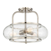 Lampa sufitowa Elstead Lighting Trilogy szary QZ-TRILOGY-SFM-BN