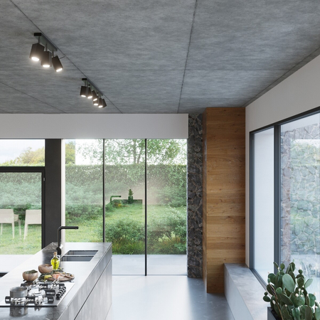 Sollux Lighting Plafon MERIDA 3 czarny SL.0101