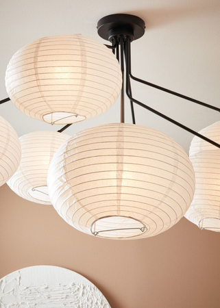 Lampa wisząca Markslöjd GALAXY 108216 biały/czarny