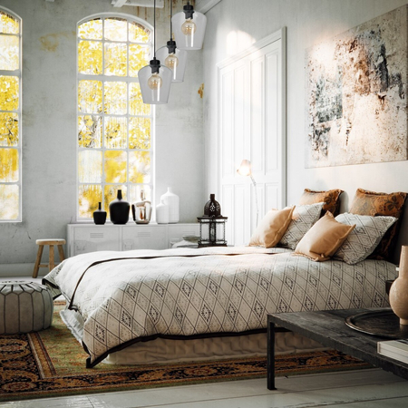 Milagro Lampa wisząca SANTIAGO CLEAR 3xE27 MLP6611 CZARNY