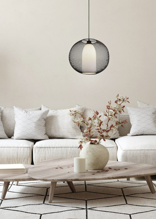 Lampa wisząca Trio 313900132 czarny