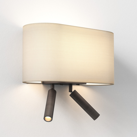 Kinkiet Astro Venn Reader Twin 1433006 Brązowy