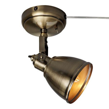 Kinkiet Markslöjd FJÄLLBACKA 104048 miedziany