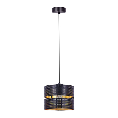 Lampa wisząca ZIMBO Kaja K-5220 czarny/złoty