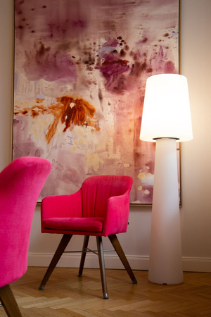 Lampa stojąca No.1 zewnętrzna ogrodowa 2700K Biała ciepła 160cm, biały 32563W biały