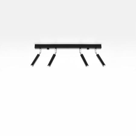 Sollux Lighting Plafon EYETECH 4 czarny SL.0900