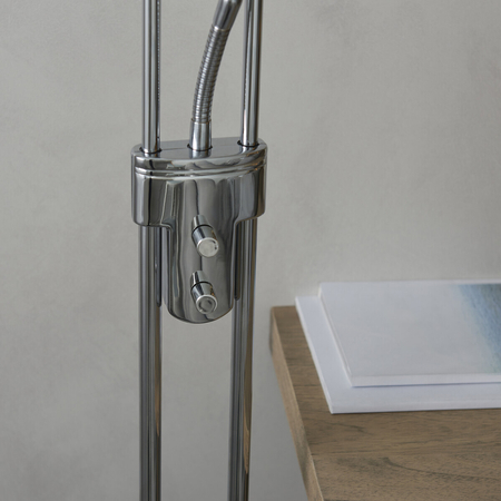 Endon Lighting Lampa podłogowa ROME-CH chrom