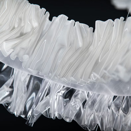 Lampa wisząca Slamp ACCORDÉON 2700K - WHITE M ACRSM00WHT01T0027KEU biały