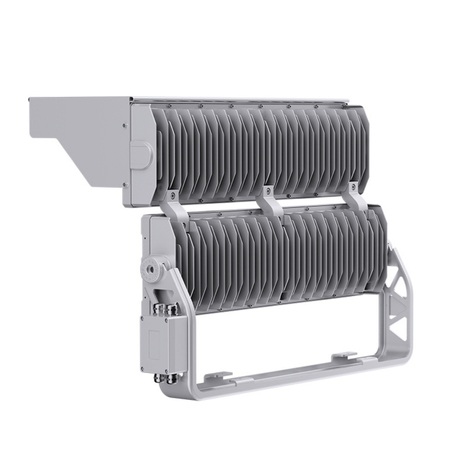 Wysokomasztowa lampa LED Greenie Mastray 30° 1000W 170lm/W do precyzyjnego oświetlenia dużych powierzchni 5000K