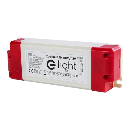 Eko-Light ZASILACZ LED 48W IP44 EKZAS0418