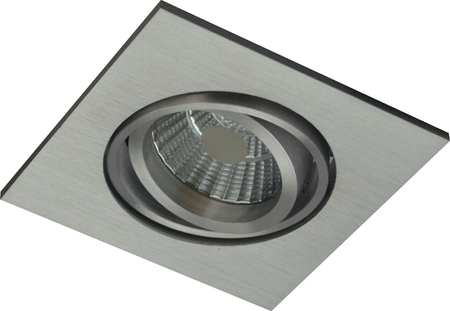 Oczko EDITTA 1 ALUMINIUM Azzardo AZ0806 stalowy