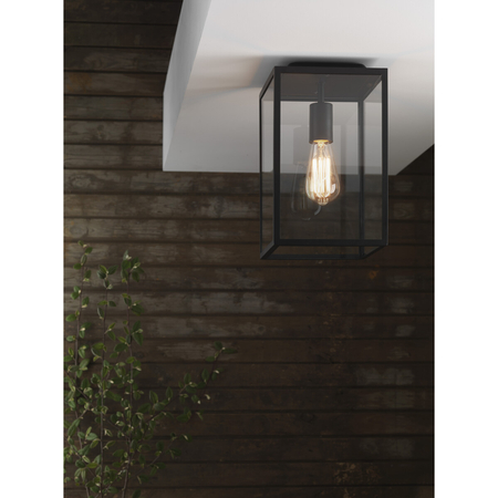 Lampa zewnętrzna Astro Homefield Ceiling 1095021 Czarny z Teksturą