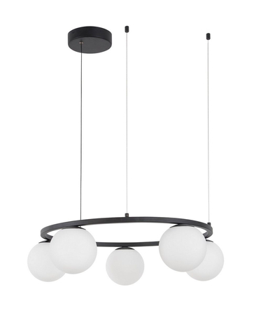 Lampa wisząca Luces Exclusivas UBEDA LE41805 biały/czarny