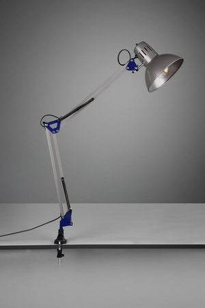 Lampa biurkowa Trio 5029010-47 szary