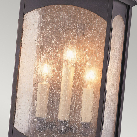 Duża latarnia naścienna Market Square - 3 źródła światła Quintiesse QN-MARKET-SQUARE-L