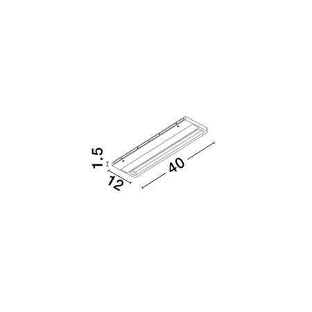 Lampa łazienkowa Luces Exclusivas MALVIRA LE45545 biały