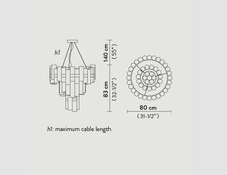Lampa wisząca Slamp La Lollo LED XL white