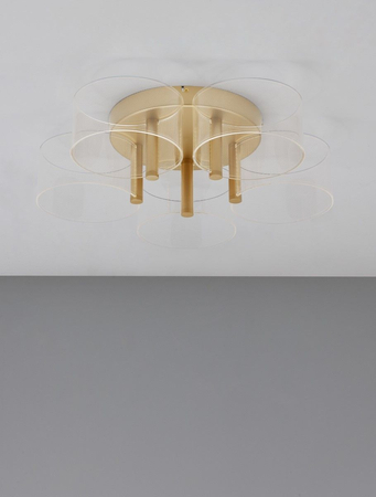 Lampa sufitowa Luces Exclusivas TUNAS złoty LE42742