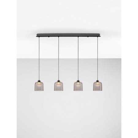 Lampa wisząca Luces Exclusivas TAVENCO LE45212 różowy, czarny