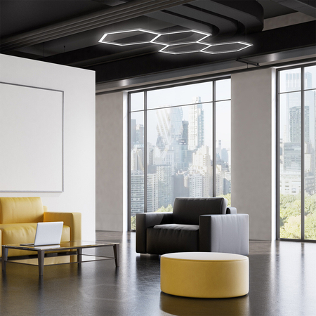 Light Prestige Plafon Geometric System 3 New LED 4000K LP-0209/3C 4K