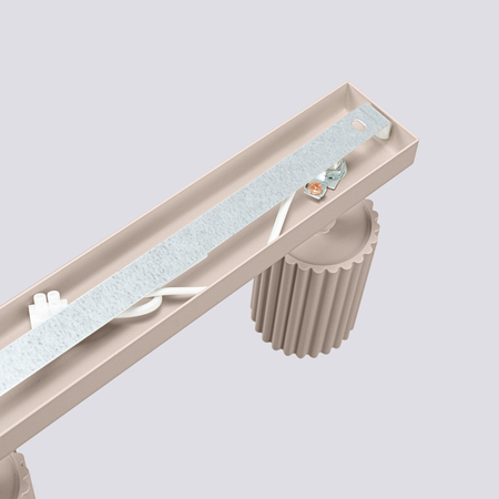 Sollux Lighting Plafon KARBON 4L taupe SL.1765