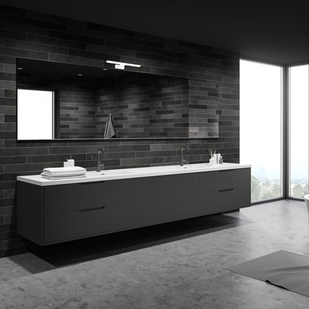 Milagro Kinkiet Shine 30cm 7W LED Biały ML3873 BIAŁY