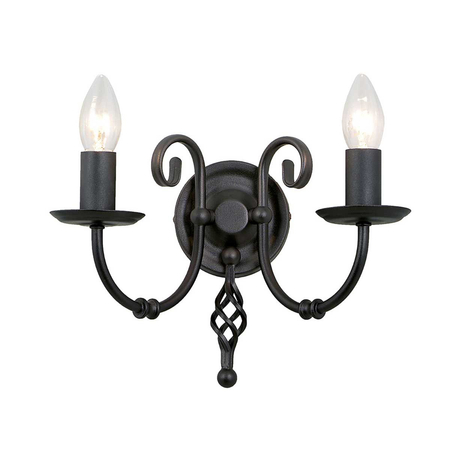 Kinkiet Elstead Lighting Artisan czarny ART2-BLACK