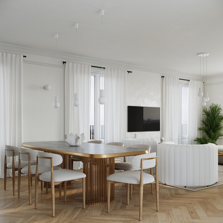 Sollux Lighting Lampa biurkowa HALO biała SL.1711