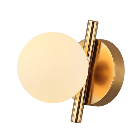 Kinkiet Italux Reverso WL-5622-1-BRO-W Mosiężny