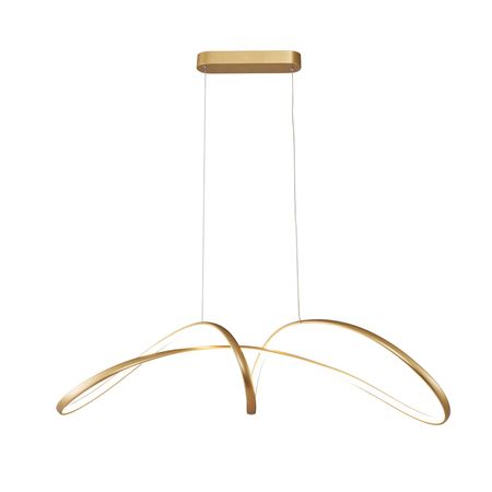 Lampa wisząca FERMI Zuma Line 20026P-GD złoty